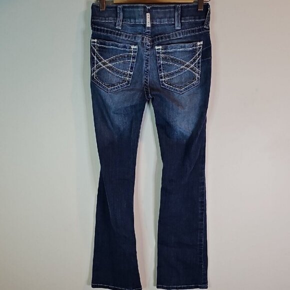 Ariat 30x32 Dark Wash Boot Cut Women's Jeans - Picture 4 of 11